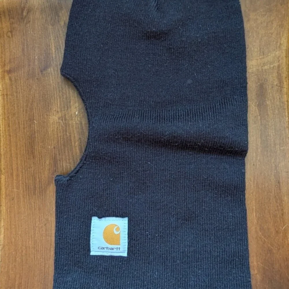 CARHARTT Knit Full Face Ski Mask 3M Thinsulate Insulated Balaclava OS Black A161